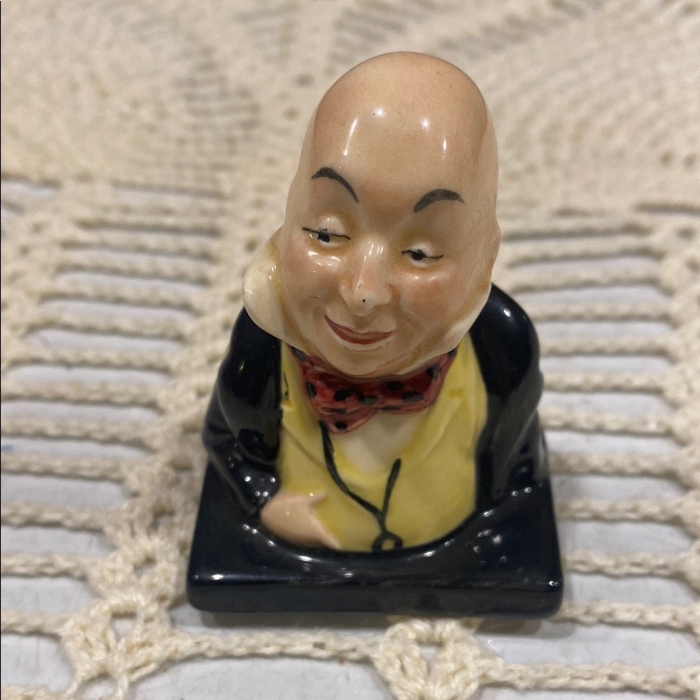 Royal Doulton Micawber Charles Dickens Character Figurine Miniature Bust 2 3/8”